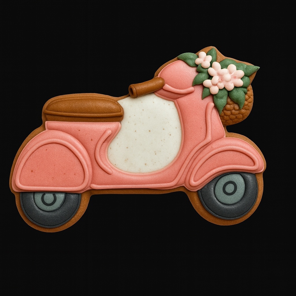 CIASTKO LUKROWANE BLOSSOME CAFE TĘCZA RĘCZNIE ROBIONE